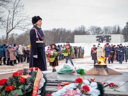 79-ую годовщину освобождения от немецко-фашистских захватчиков отмечают Великие Луки