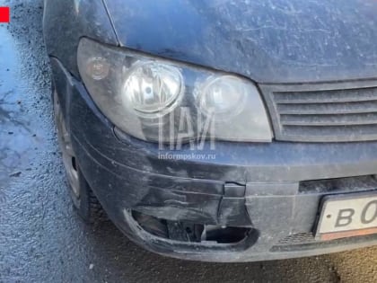 Пешеход госпитализирован после наезда автомобиля в Пскове