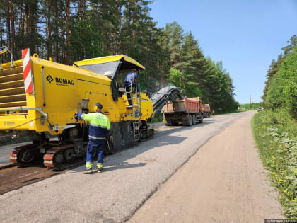 Два километра дороги Неёлово – Кудина Гора – Печоры приведут в порядок в этому году