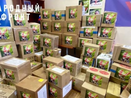 В  поддержку участников СВО  «Народный фронт» за две недели собрал 2,5 млн рублей и 50 тонн стройматериалов