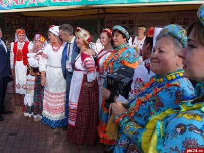 Делегация Себежского района участвует в «Славянском базаре - 2022» в Витебске