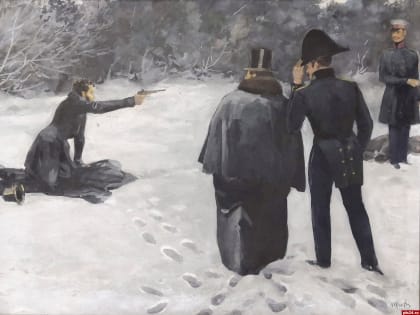 «Дуэльную» графику конца XIX - первой половины XX века экспонирует «Михайловское»