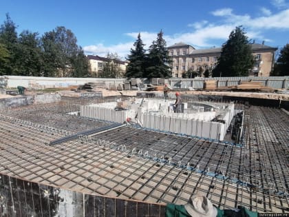 Строительство фонтана на Четырёх углах должны завершить к концу ноября