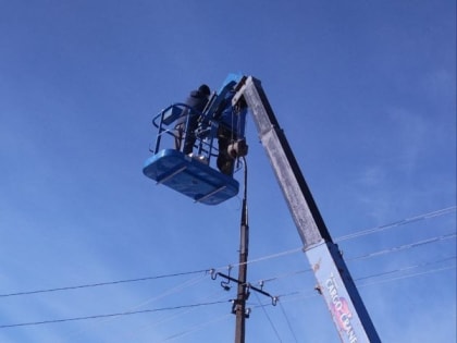 Новые уличные светильники установят в Опочке