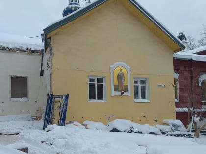 Открылись новые объемы и планировки помещений Псково-Печерского монастыря