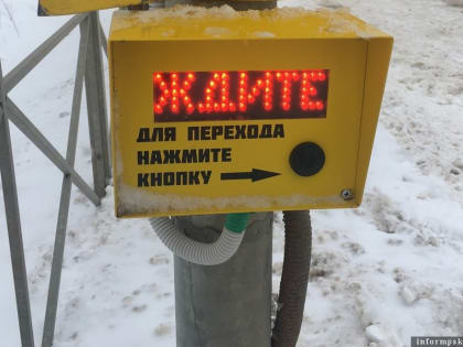 В Борисовичах появился электронный пешеходный переход по требованию