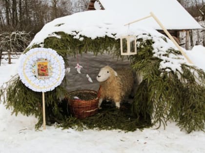 Ангелы и Царь Ирод: вертепное представление сегодня впервые сыграют в «Михайловском»
