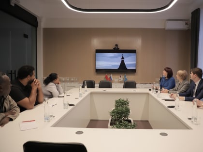 Перспективы совместных проектов обсудили в ПсковГУ с преподавателями из Эфиопии