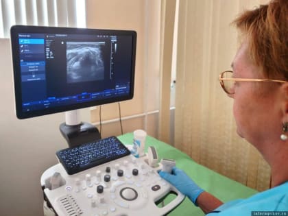 Новый ультразвуковой сканер появился в Псковской городской поликлинике