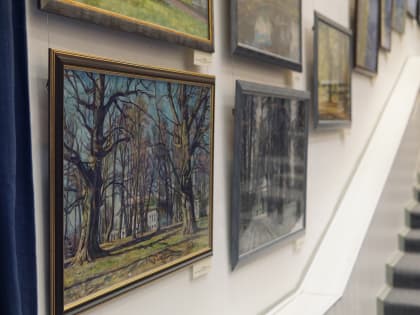 Выставку «Усадебные мотивы» открыли в музее-заповеднике «Михайловское»