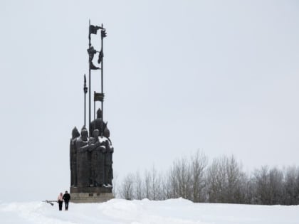 На монументе «Ледовое побоище» под Псковом завершили противоаварийные работы