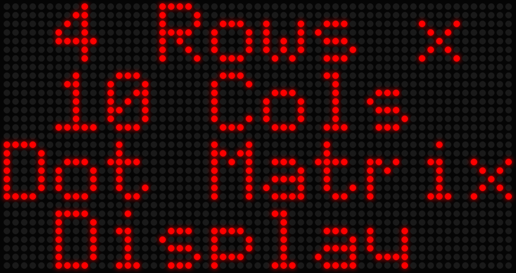 4x10 Dot Matrix Display
