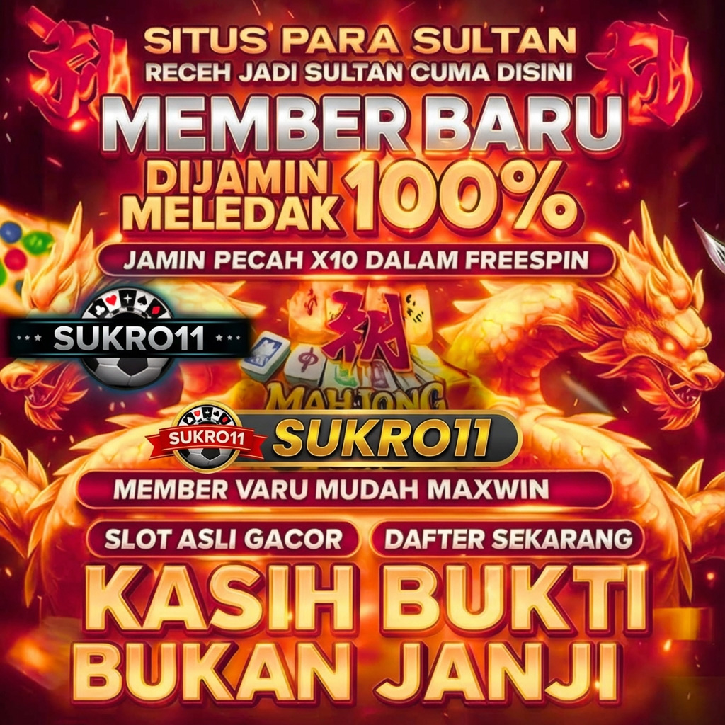 SUKRO11 Link Slot Gacor Slot Online Terpercaya Gampang Menang Maxwin Terbaruimage 1