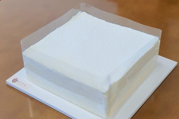 순우유 쌀케이크