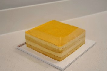 단호박크림치즈 쌀케이크