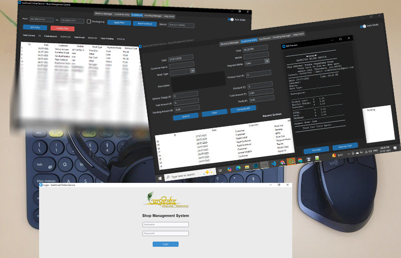 Ashrivad Shop Management