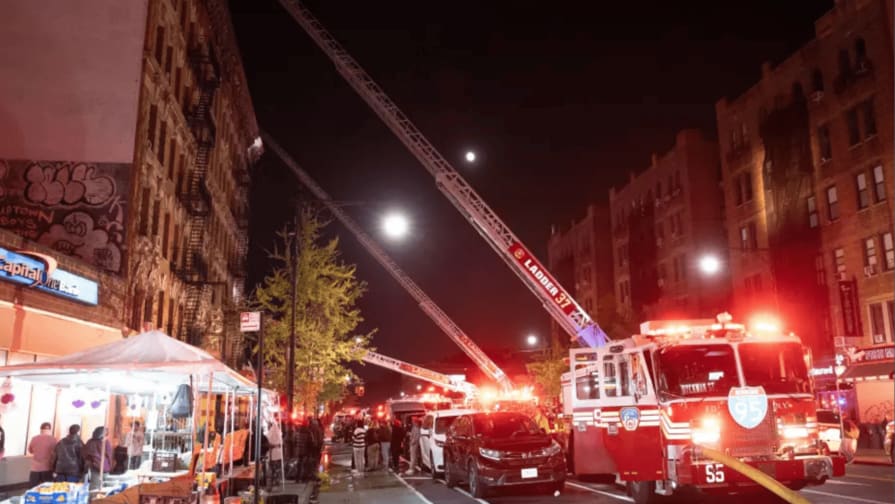 Siniestro en Inwood: Consulado se vuelca con connacionales