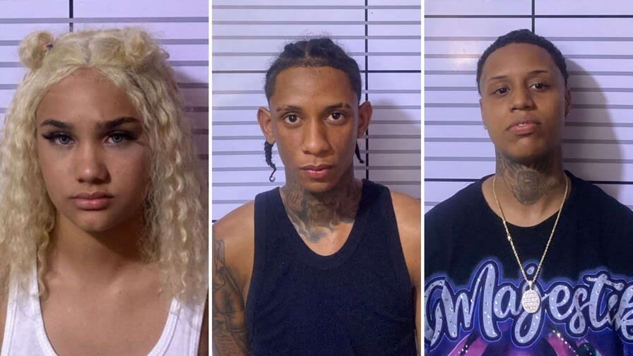 Caos en Boca Chica: Arrestan a la urbana "Masha" y dos jóvenes con armas de fuego ilegales