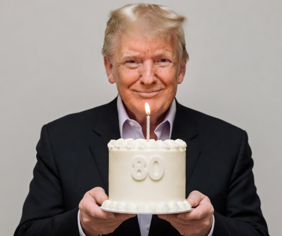 Imagen para: Trump cumple 80 años y se convierte en el ex‑presidente más viejo en la historia de EE. UU.