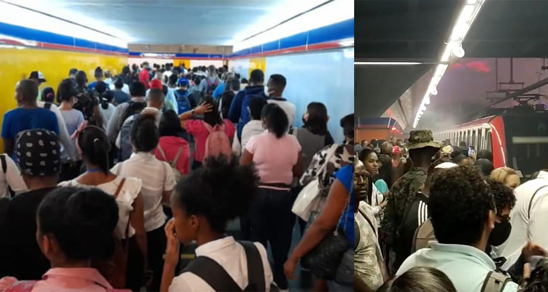 El falló del Metro de Santo Domingo este lunes ¿Que paso? 