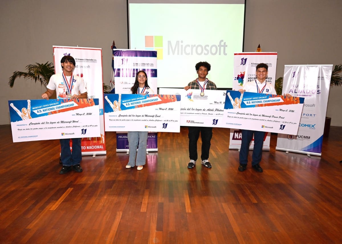 Imagen para: Dominicanos competirán en el campeonato mundial de Certiport en Anaheim