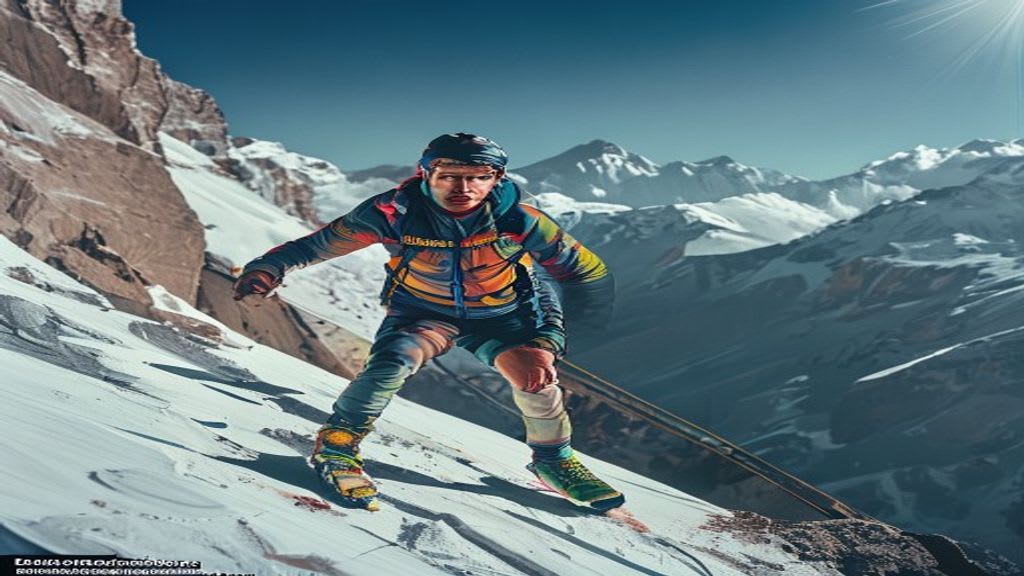 Tyler Andrews rompe récord y eleva el alpinismo a nivel olímpico en menos de 10 horas