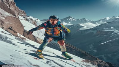 Tyler Andrews rompe récord y eleva el alpinismo a nivel olímpico en menos de 10 horas