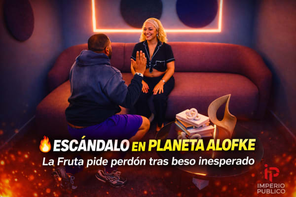 Escándalo en Planeta Alofoke: La Fruta pide perdón tras beso inesperado”