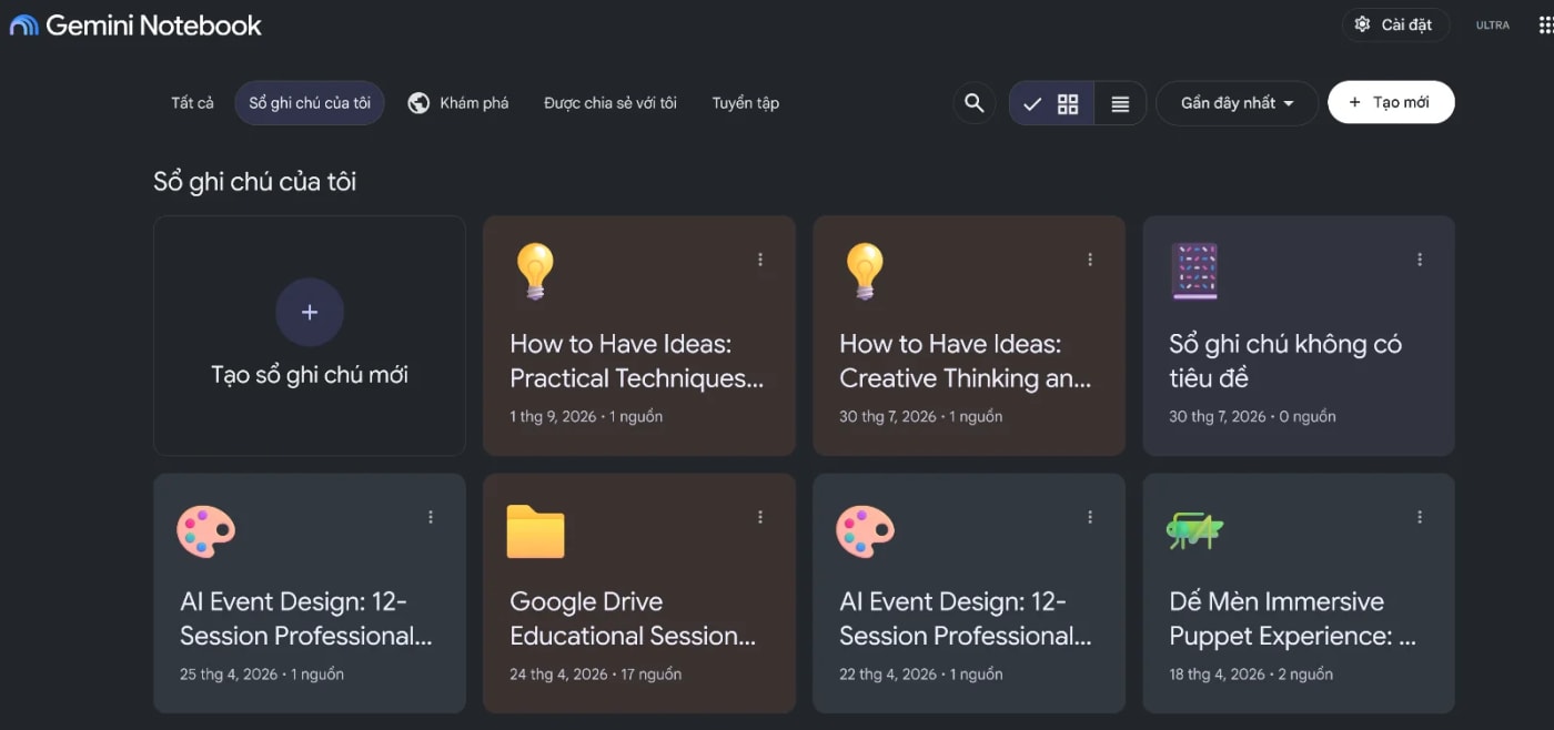 NotebookLM Idea Agent — Biến tài liệu thành trợ lý phát triển ý tưởng