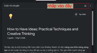 NotebookLM Idea Agent — Biến tài liệu thành trợ lý phát triển ý tưởng 2