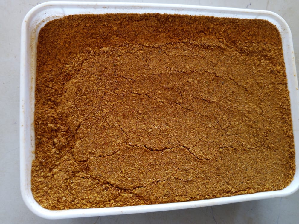 Hot pounded pepper (yaji)