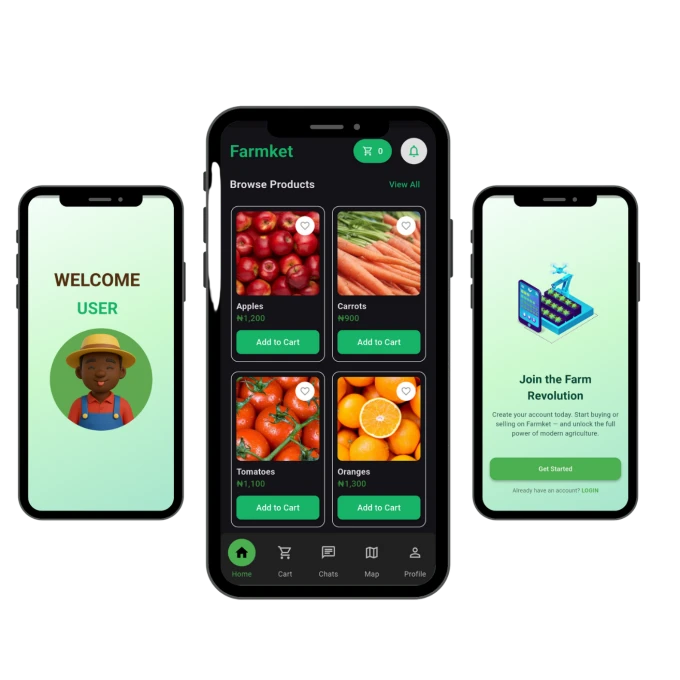 Farmket app preview