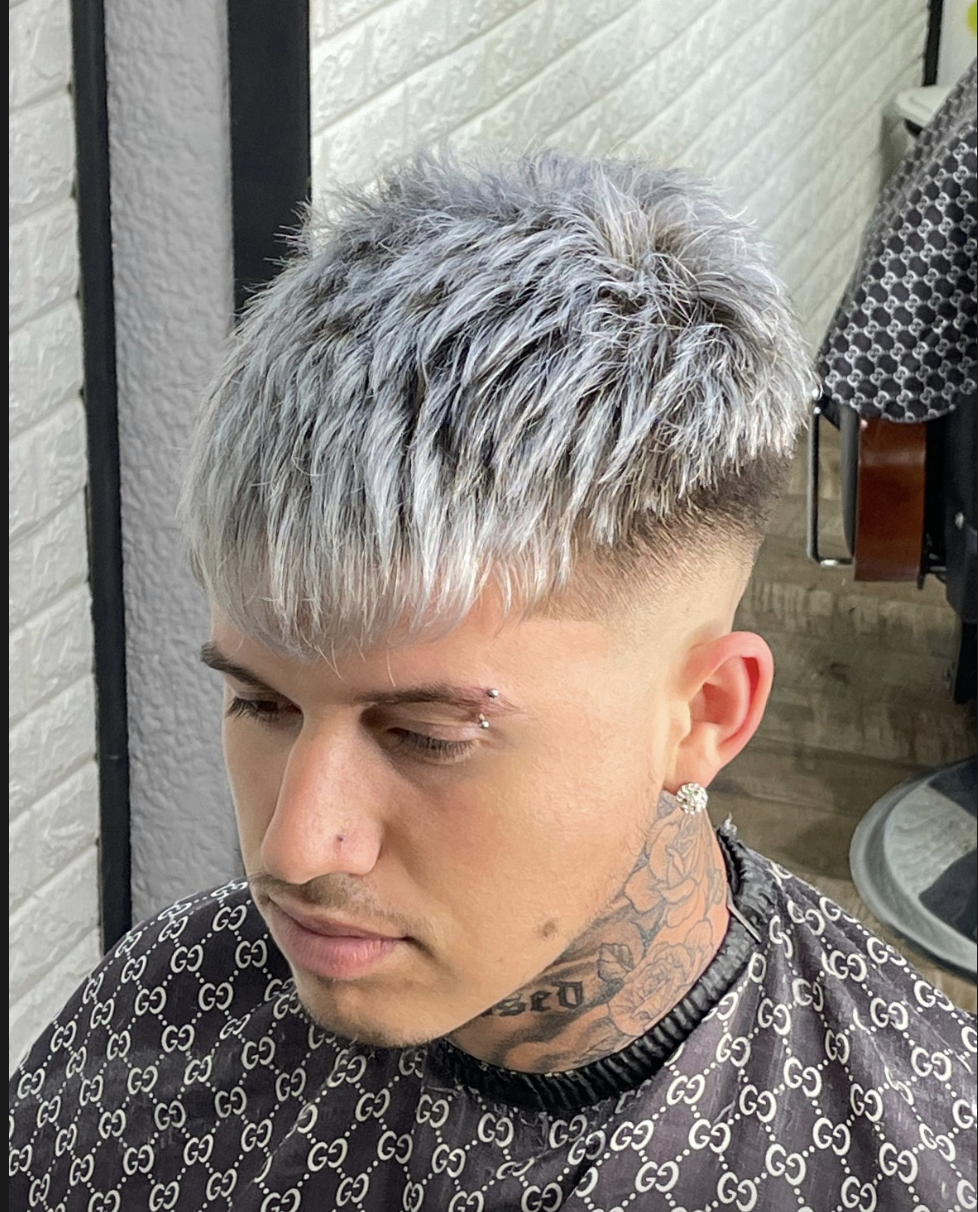 Mechas más corte en Barber Style