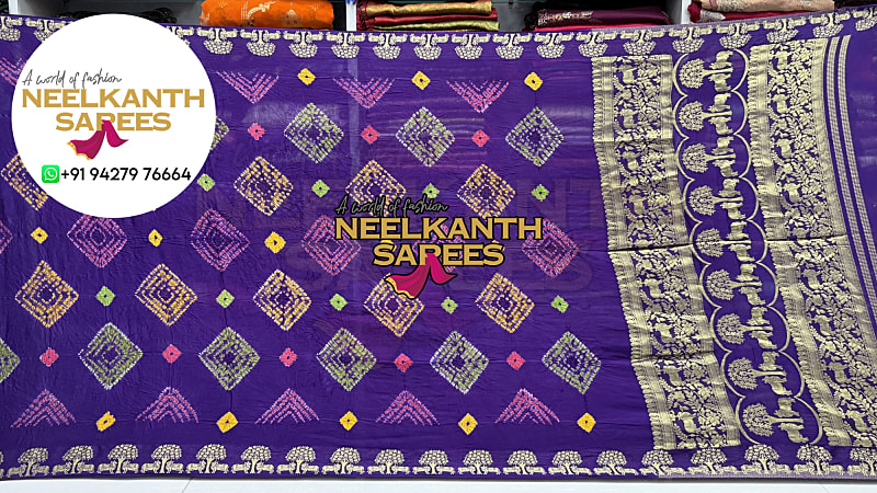 Bandhani Sarees