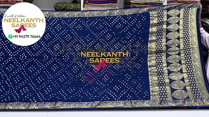 Elegant Bandhani Saree Collection | Buy Online at Neelkanth Sarees