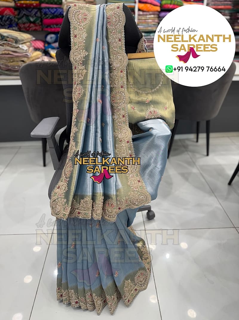 Rich Handwork Saree | Buy Online at Neelkanth Sarees