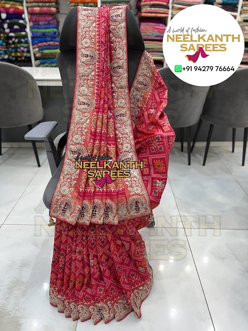 patola Silk Saree | Buy Online at Neelkanth Sarees