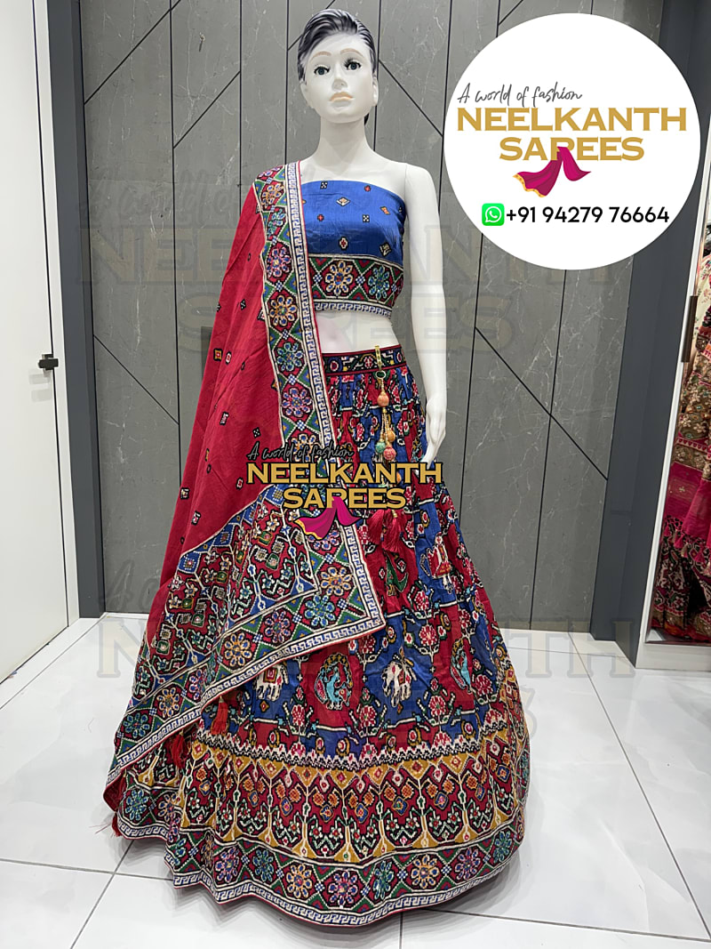 Patola Lehenga Choli Set | Buy Online at Neelkanth Sarees