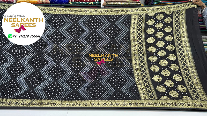 Shibori + Bandhani Sarees