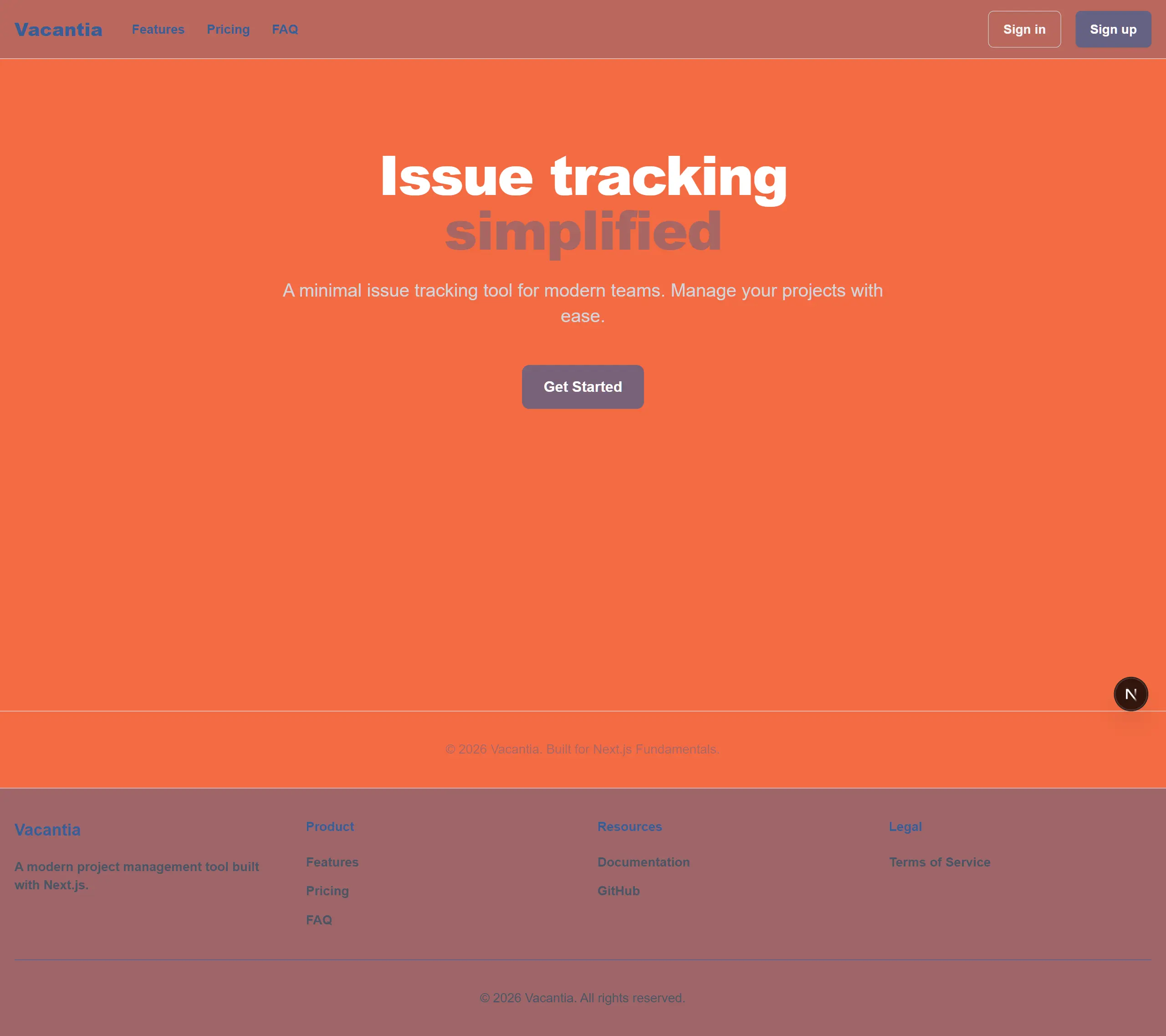 Issue Tracker preview
