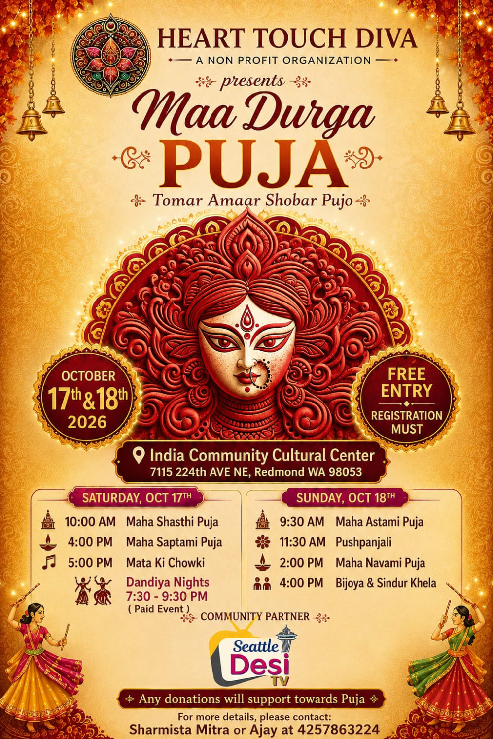 Maa Durga Puja 2026 image 1