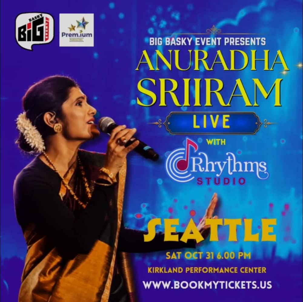 Anuradha Sriram Live in Seattle image 1