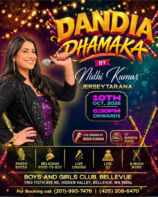 Raas to Garba – A Night of Music, Dance & Celebration!