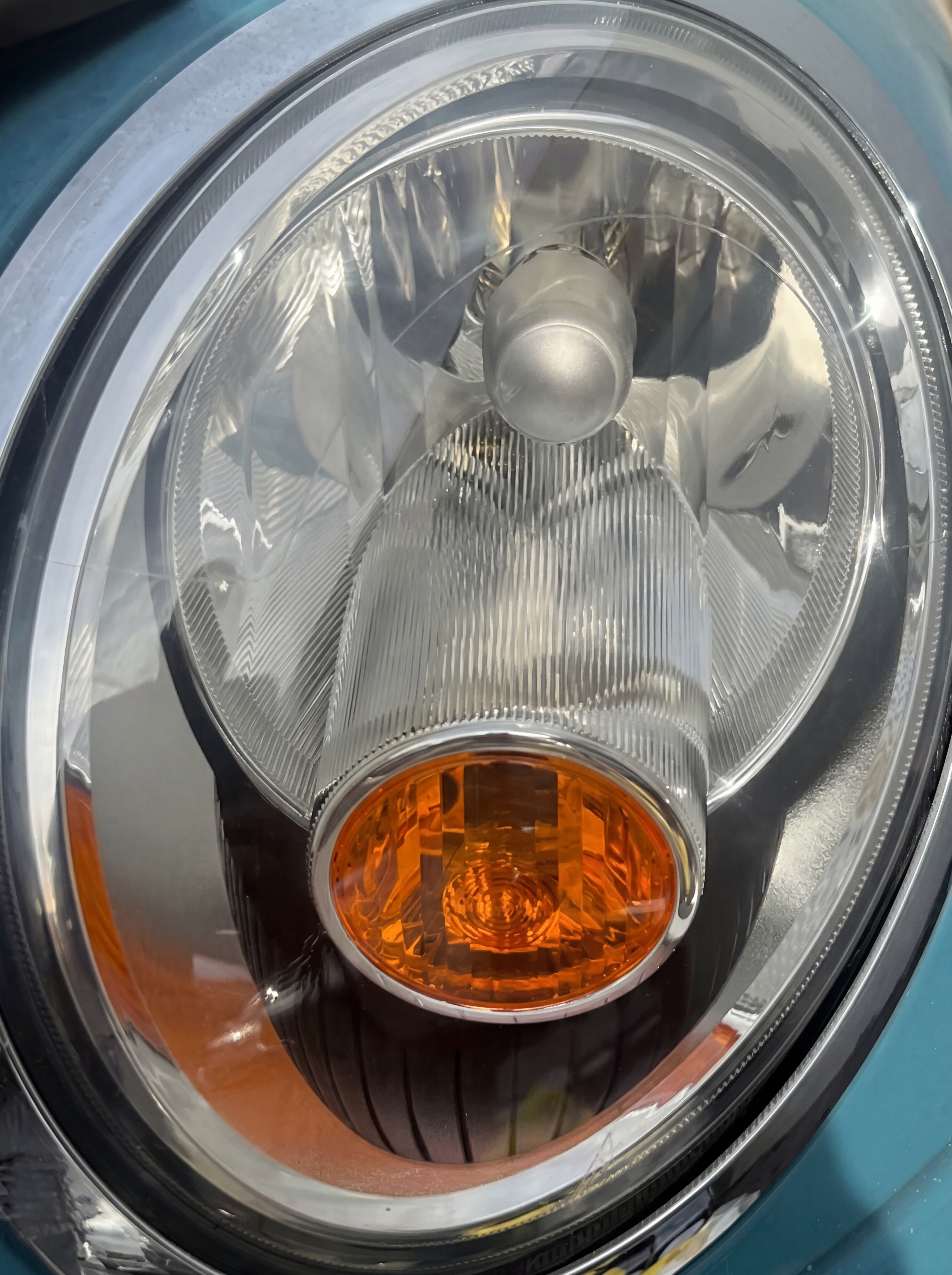 After - Clear Headlight