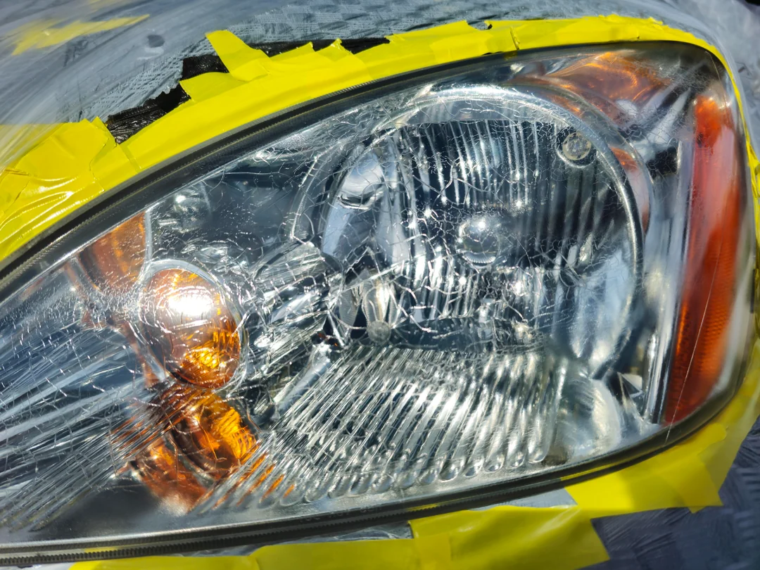 DIY Headlight Restoration Failure Example 3