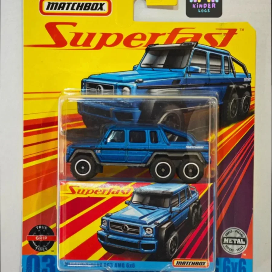 matchbox Benz G63 AMG 6x6, Blue