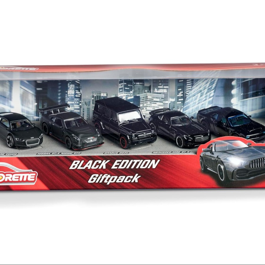 Majorette Black edition 5 pack Gift