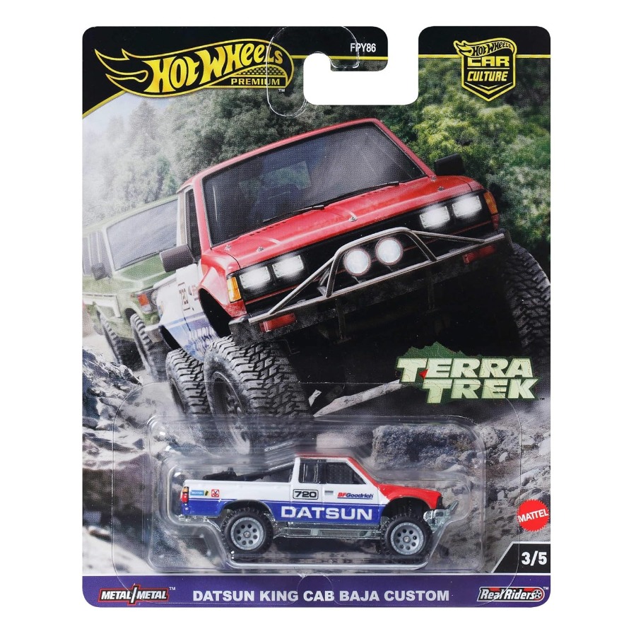 Hot Wheels Terra Trek Datsun King Cab Baja Custom Car Culture