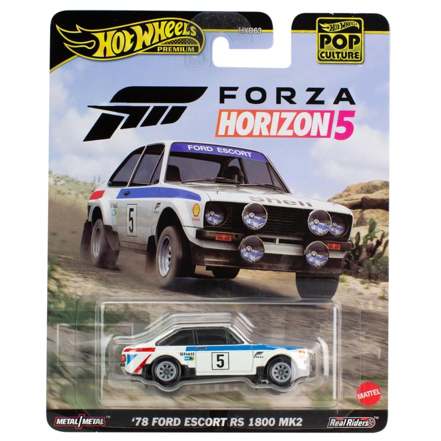Hot Wheels premium  Forza Horizon Ford Escort