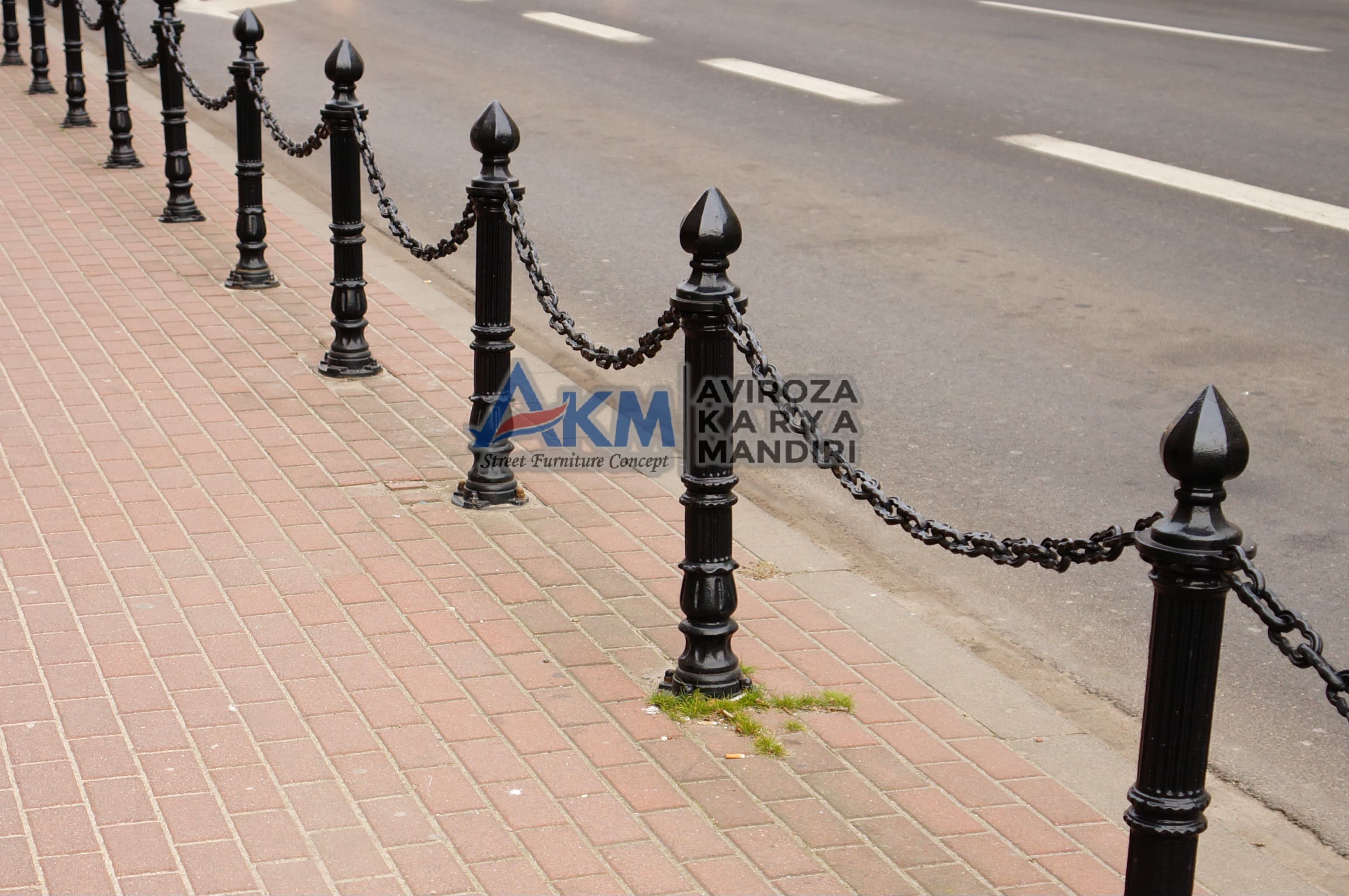Produk Bollard Pedestrian atau Bollard Trotoar